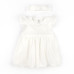 Боді-сукня для дівчинки з куліра Cream з повʼязкою