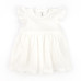 Боді-сукня для дівчинки з куліра Cream з повʼязкою