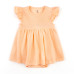 Боді-сукня з повʼязкою для дівчинки Peach