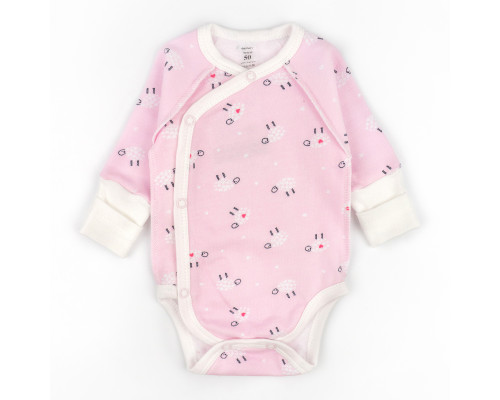 Боди для новорожденных на кнопках длинный рукав Curly Cute