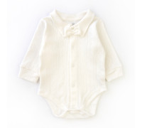 Боді-сорочка для хлопчика з метеликом Collar Bow з рибани