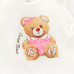 Боди для девочки на кнопках с длинным рукавом и принтом мишки Girl Bears