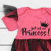 Боди платье для девочки с фатином Princess