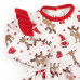 Боді-сукня для дівчинки з крильцями та пов'язкою з оленями Christmas reindeer