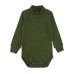 Боди с длинным рукавом и высокой горловиной Khaki