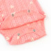 Боді для дівчаток з коротким рукавом із сердечками Hearts on pink