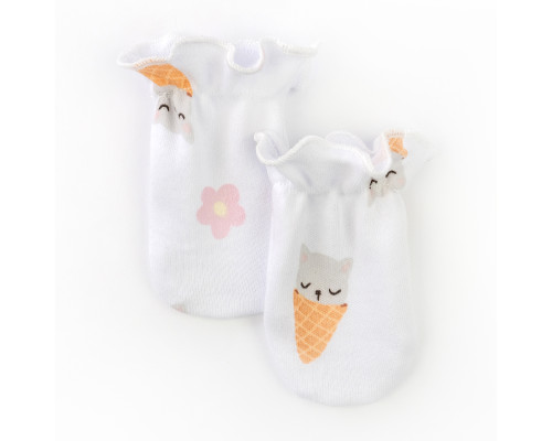 Царапки интерлок Cat ice cream