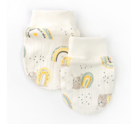 Царапки для немовлят на манжеті Rainbow