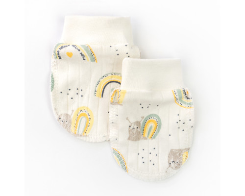 Царапки для немовлят на манжеті Rainbow