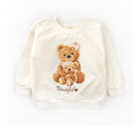 Свитшот для девочки с принтом мишек Girl Bears