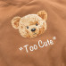 Свитшот для детей с принтом мишки Cute Bears