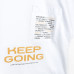 0015. Футболка Keep Going біла