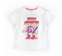 Футболка для дівчинки Six Seven кулір