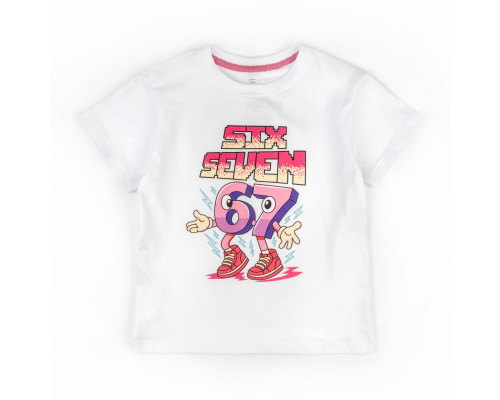 Футболка для девочки Six Seven кулир