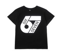 Футболка подростковая с принтом Six Seven