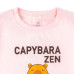 Футболка для девочки кулир Capybara zen