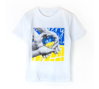 Футболказ куліра з принтом Україна в наших руках