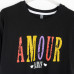 Футболка женская с принтом AMOUR
