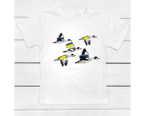 Футболка для мальчика Птички Украины