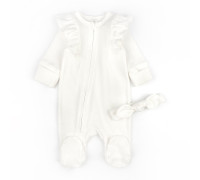 Однотонний чоловічок на блискавці для дівчинки Pure кулір