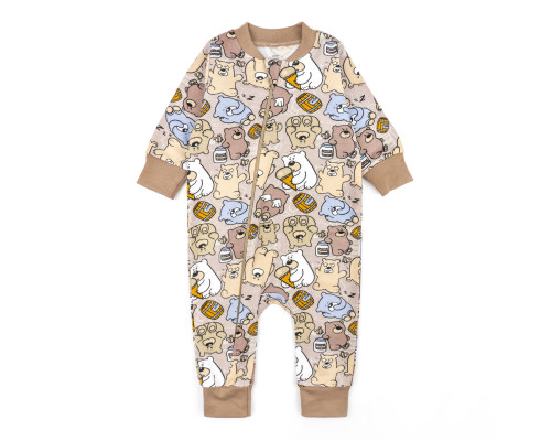 Комбинезон для новорожденных на молнии Bears