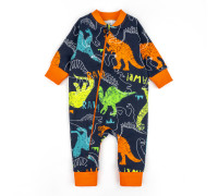 Человечек для младенцев на молнии T-rex