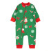 Комбінезон для немовлят на блискавці футер Christmas Rudolph