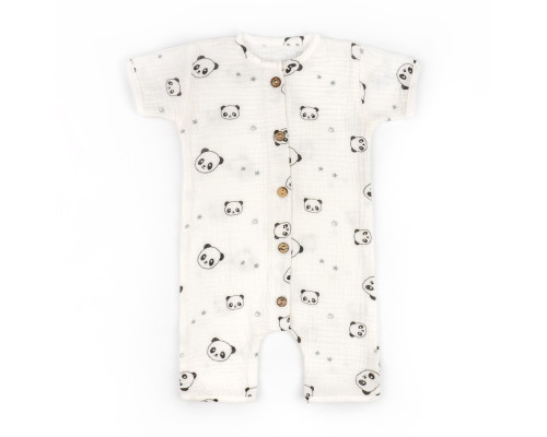 Пісочник для немовлят на ґудзиках Panda муслін