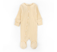 Чоловічок на блискавці Dairy cream інтерлок