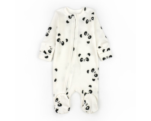 Человечек на молнии Panda интерлок