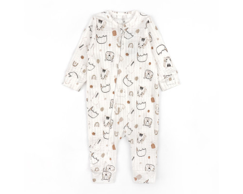 Комбинезон для младенцев на молнии Rhino интерлок