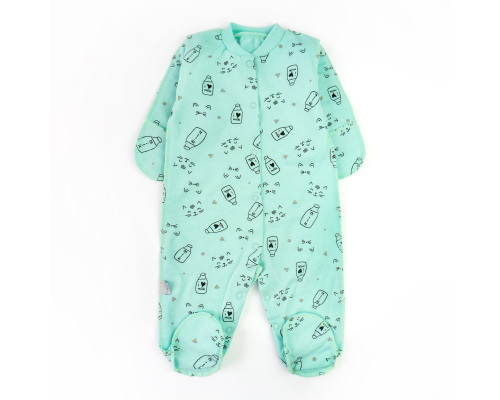 Чоловічок з начосом ментоловий з пляшечками молочка Milk