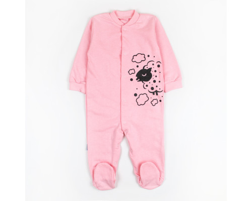 Комбинезон с начесом и закрытыми ножками Little ram