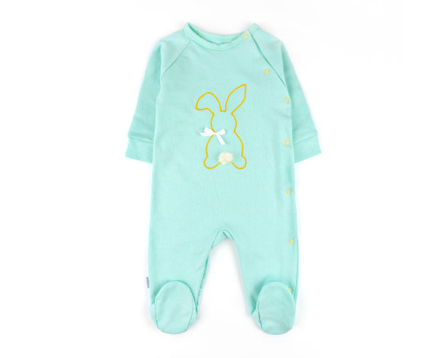 Человечек для малышей с начосом и вышивкой Bunny