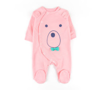 Человечек с начесом для девочки с аппликацией Gentleman Bear