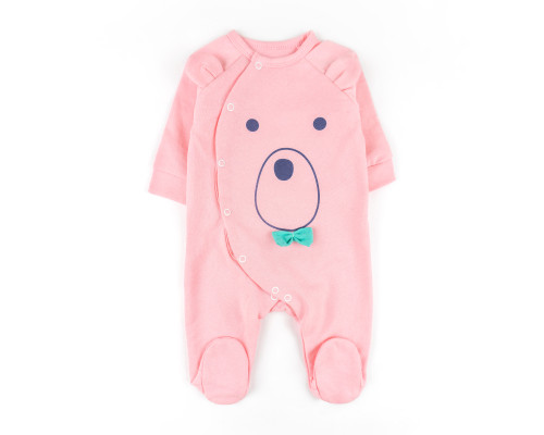 Человечек с начесом для девочки с аппликацией Gentleman Bear