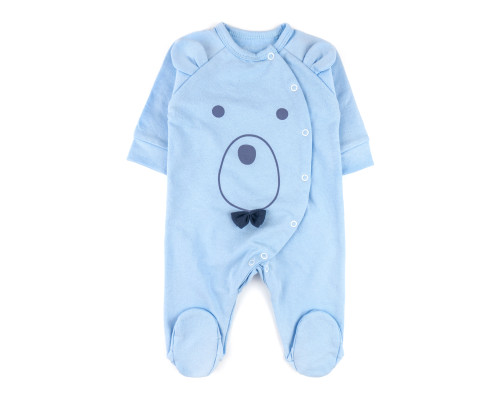Человечек с начесом для малышей с аппликацией Gentleman Bear