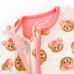 Человечек для девочки на молнии с мишками Girl Bears
