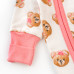 Человечек для девочки на молнии с мишками Girl Bears