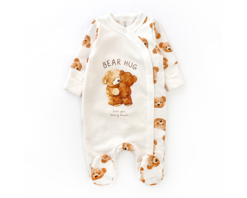Человечек для младенцев на кнопках с мишками Cute Bears