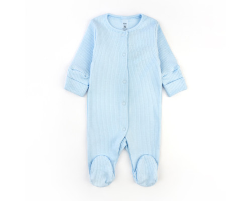 Человечек для младенцев на кнопках Light Blue