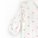 Комплект человечек с шапочкой для девочки Hearts on pink