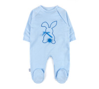 Человечек для младенцев с начосом и вышивкой Bunny