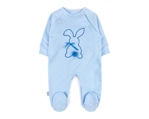 Человечек для младенцев с начосом и вышивкой Bunny