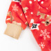 Комбінезон теплий для малят на кнопочці з оленями Christmas fawn