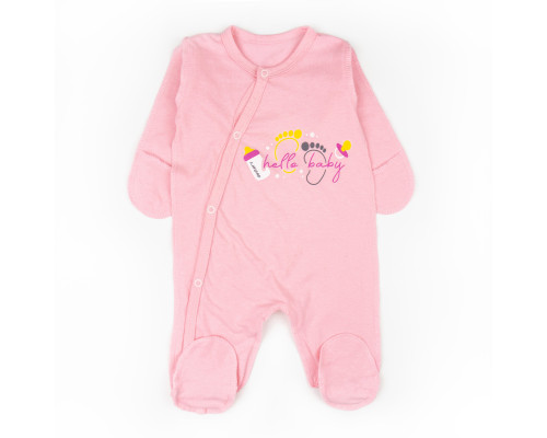 Слип кулир розовый Hello Baby
