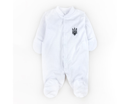Слип для новорожденного с украинской символикой