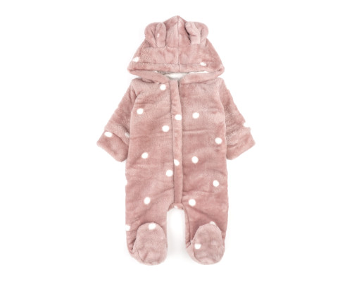 Комбинезон на молнии с капюшоном Sweet Teddy велсофт