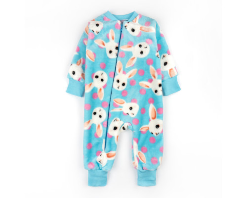 Комбинезон теплый детский велсофт Bubble Bunny