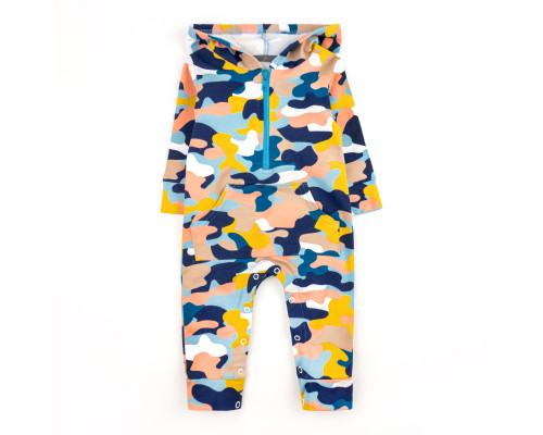 Ромпер детский двунитка Navy